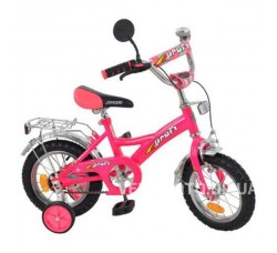 Велосипед детский Profi  12 P1234 розовый