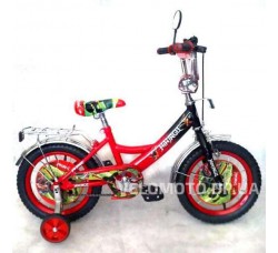 Велосипед детский Profi Нинзя 12 P1244N-1 красный