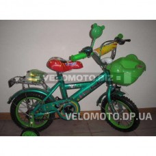 Велосипед детский FORT Panda 12 (зеленый)