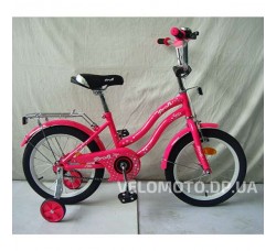 Велосипед детский PROF1 14Д. L1492 Star (малиновый)