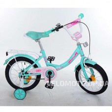 Велосипед детский PROF1 14Д. Y1412 Princess (бирюза)