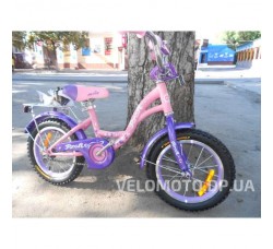 Велосипед детский PROF1 14Д. G1421 Butterfly (розовый)