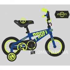 Велосипед детский PROF1 14Д. T14172 Flash (синий)