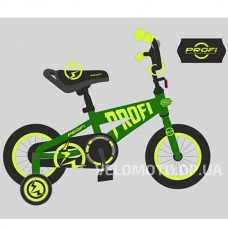 Велосипед детский PROF1 14Д. T14173 Flash (зеленый)