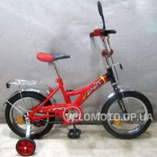 Велосипед детский Profi 14 P1436 красно-черный