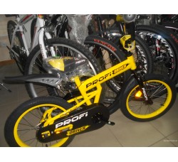 Велосипед детский PROF1 14" L14111 Driver (желтый)
