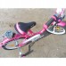 Велосипед детский PROF1 16Д. L1681 Flower (розовый)