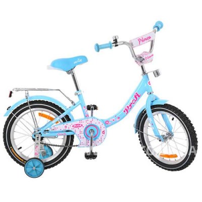 Велосипед детский PROF1 16Д. Y1612 Princess (бирюза)