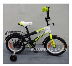 Велосипед детский PROF1 16Д. G1654 Inspirer (черно-салат.)
