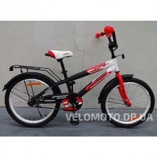 Велосипед детский PROF1 16Д. G1655 Inspirer (черно-крас.)