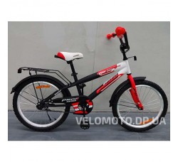 Велосипед детский PROF1 16Д. G1655 Inspirer (черно-крас.)