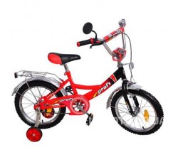 Велосипед детский Profi 16 P1646 красно-черный