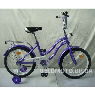 Велосипед детский PROF1 18Д. L1893 Star (фиолетовый)
