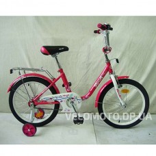 Велосипед детский PROF1 18Д. L1882 Flower (малиновый)
