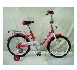 Велосипед детский PROF1 18Д. L1882 Flower (малиновый)