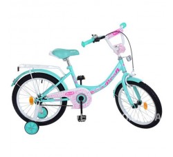 Велосипед детский PROF1 18Д. Y1812 Princess (мята)
