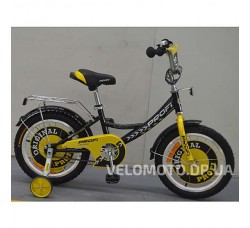 Велосипед детский PROF1 18Д. Y1843 Original boy (черно-желтый)