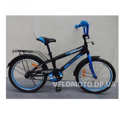 Велосипед детский PROF1 18Д. G1853 Inspirer (черно-синий)