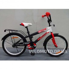 Велосипед детский PROF1 18Д. G1855 Inspirer (черно-красный)