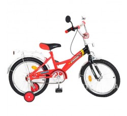 Велосипед детский PROFI P1836  красно-черный