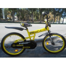 Велосипед детский PROF1 20" L20111 Driver (желтый)