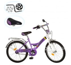Велосипед детский PROFI 20 P2038A фиолетовый