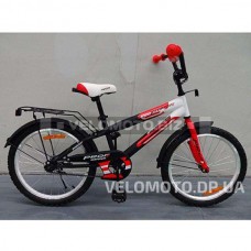 Велосипед детский PROF1 20Д. G2055 Inspirer (черно-красный)
