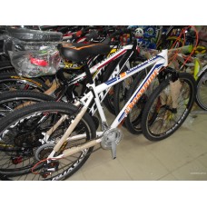 Велосипед TOTEM 26 CT MTB SHARK (бело-сине-оранжевый)
