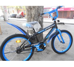 Велосипед детский PROF1 20Д. G2053 Inspirer Sport (черно-синий)