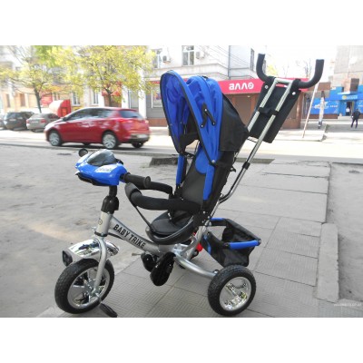 Детский трехколесный велосипед Baby Trike NEW 2018 (пена) синий