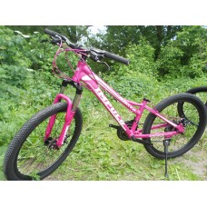 Велосипед 24" Al ANITA розовый матовый