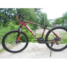 Велосипед 26 SANTA чёрно-красный матовый