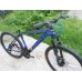 Велосипед 26 WARRIOR чёрный с синим матовый