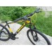 Велосипед 26 WARRIOR чёрный с жёлтым матовый