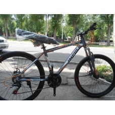 Велосипед 26" Al COYOTE серый/оранжевый/белый