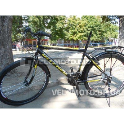 Велосипед Intenzo Olimpic 26 (черно желтый матовый) РАСПРОДАЖА!!