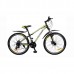 Велосипед CrossBike Racer 26″ (чёрно-салатовый)