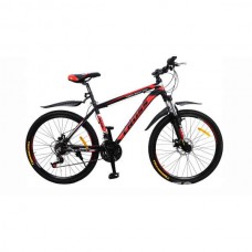 Велосипед CrossBike Hunter 26″ (чёрно-красный)