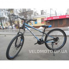 Велосипед CrossBike Racer 26″ (чёрно-синий)