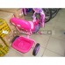 Детский трёхколёсный  велосипед M 1659 розовый