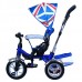 Детский трехколесный велосипед 3114-1A TURBO TRIKE (синий)