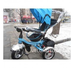 Детский трехколесный велосипед NOVA TRIKE (голубой) складной	