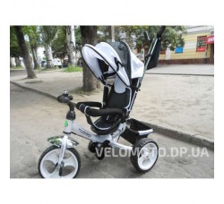 Детский трехколесный велосипед  M 3113-7 TURBO TRIKE серый