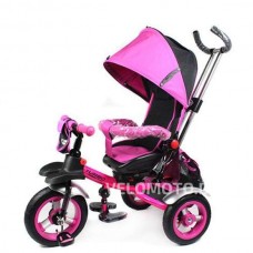 Детский трехколесный велосипед M 3124-3A TURBO TRIKE розовый