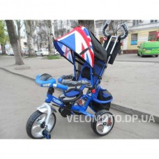Детский трехколесный велосипед M 3125-1H TURBO TRIKE синий