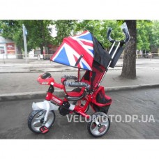 Детский трехколесный велосипед M 3125-2H TURBO TRIKE красный