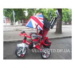 Детский трехколесный велосипед M 3125-2H TURBO TRIKE красный