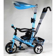 Детский трехколесный велосипед TURBO TRIKE M 5362-2 синий