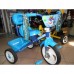 Детский трёхколёсный  велосипед M 1659 синий