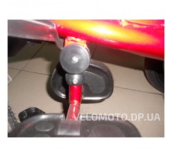 Механизм подножки (металл. часть с чашками) детского трехколесного велосипеда BEST TRIKE 6590